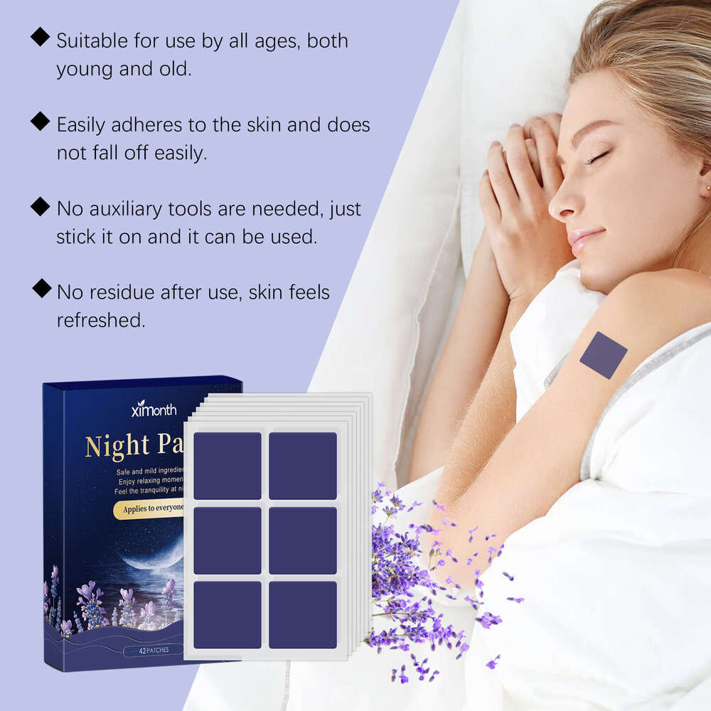 Ximonth Lavender Nighttime for Atmosphere Gentle Fragrance Sleep Body Care Patch S260203