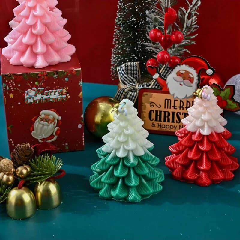 Christmas Tree Aromatherapy Home Decoration Ornaments Fragrances Candles and Souvenirs Gift S260204