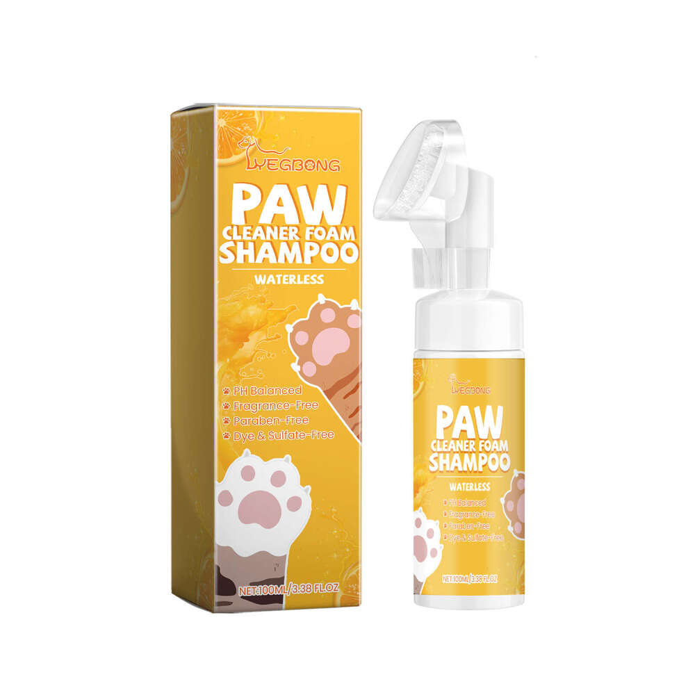 Yegbong Paw Foam Cleaner Pet Cleaning Care Moisturizing Nourishing for Cats and Dogs Paws S260203