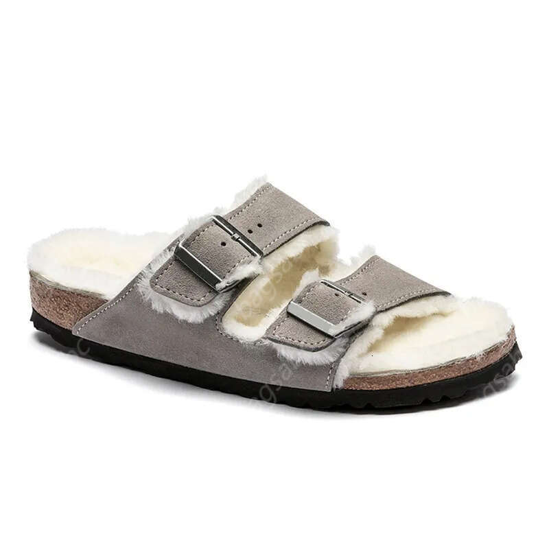 Brikenstock Free Shipping Designer Sandals Women Men Clogs Bitkenstocks Slides Suede Leather Fur Slider Clog Shoes Buckle Strap Slippers Fae
