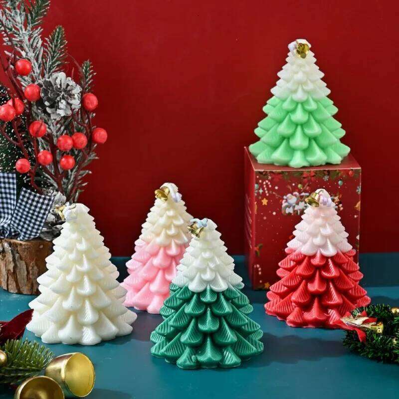 Christmas Tree Aromatherapy Home Decoration Ornaments Fragrances Candles and Souvenirs Gift S260204