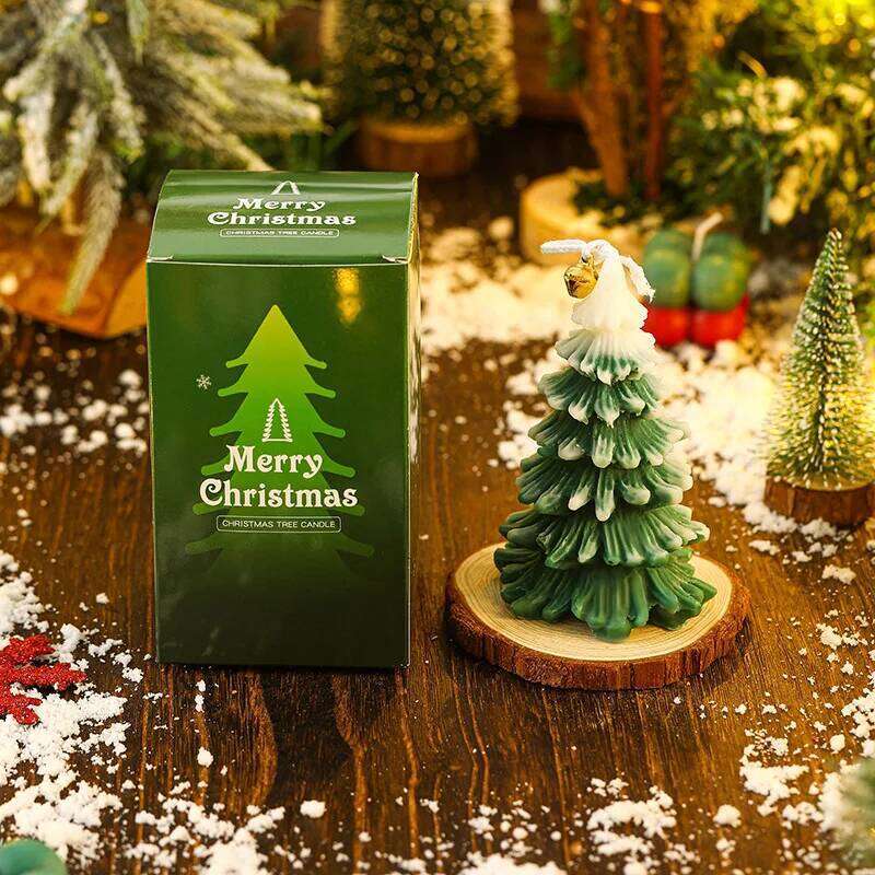 Ornaments Niche Birthday Gifts Souvenirs Christmas Trees Aromatherapy Candles Scented New Year S260204