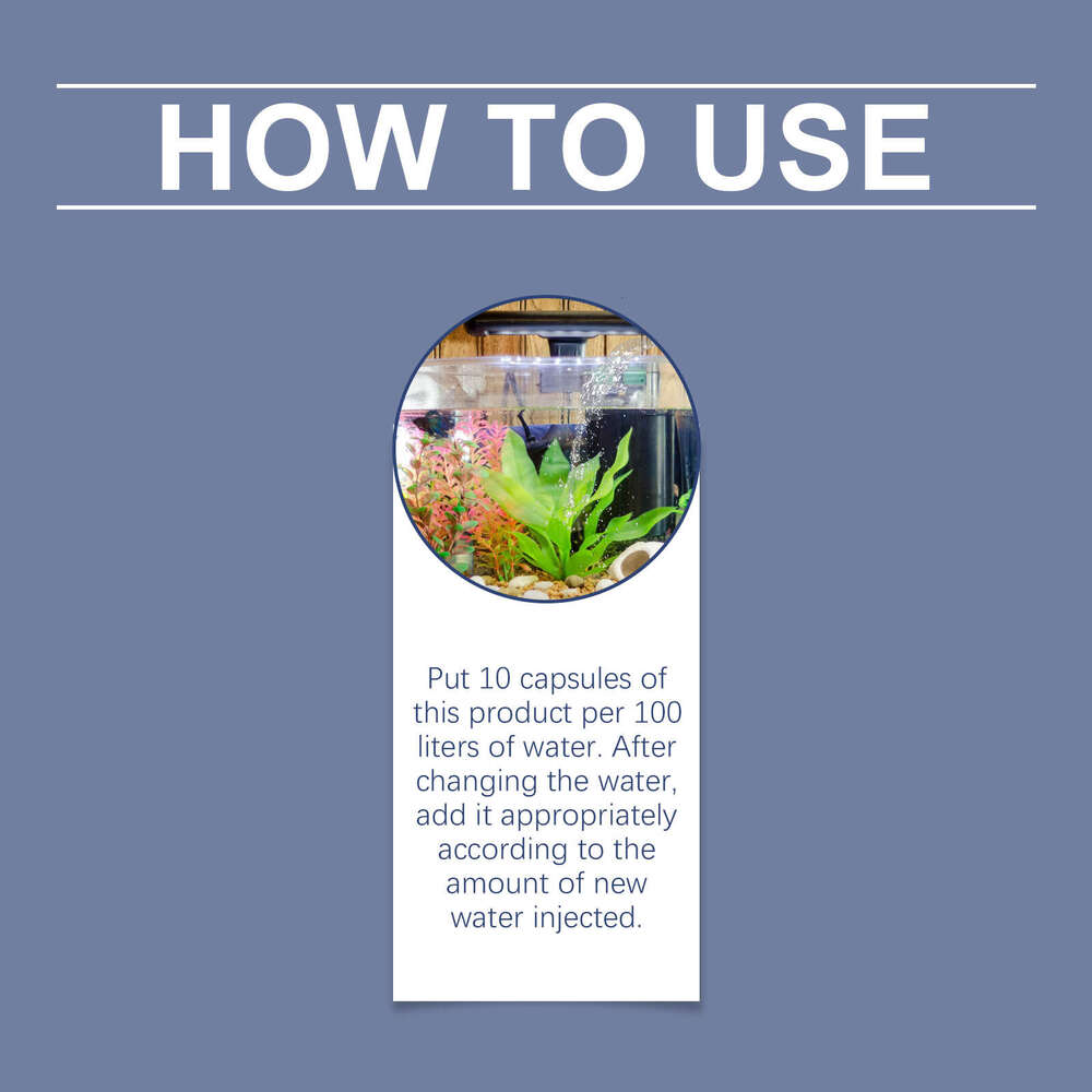 Yegbong Aquarium Tank Ornamental Special Fish Fish-Keeping Tablets Mineral Salt S260203