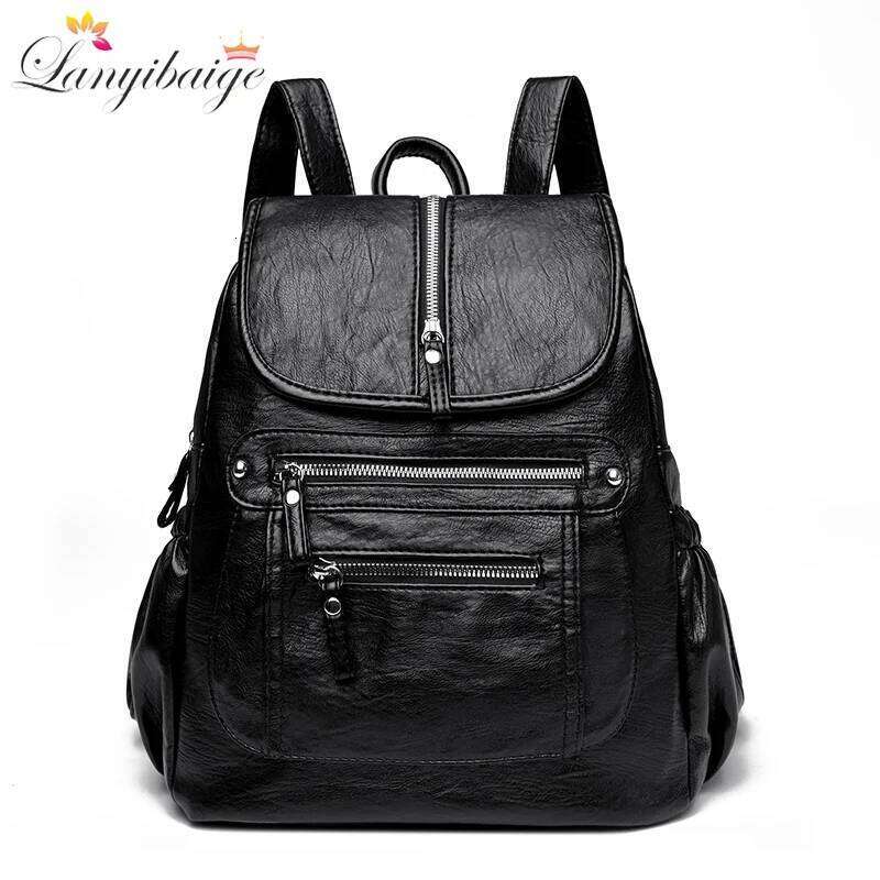 Luxury Women Genuine Leather Backpack Casual Ladies Shoulder Bags Fashion Large Capacity Travel Female Quality Cowhide Knapsack Z260204