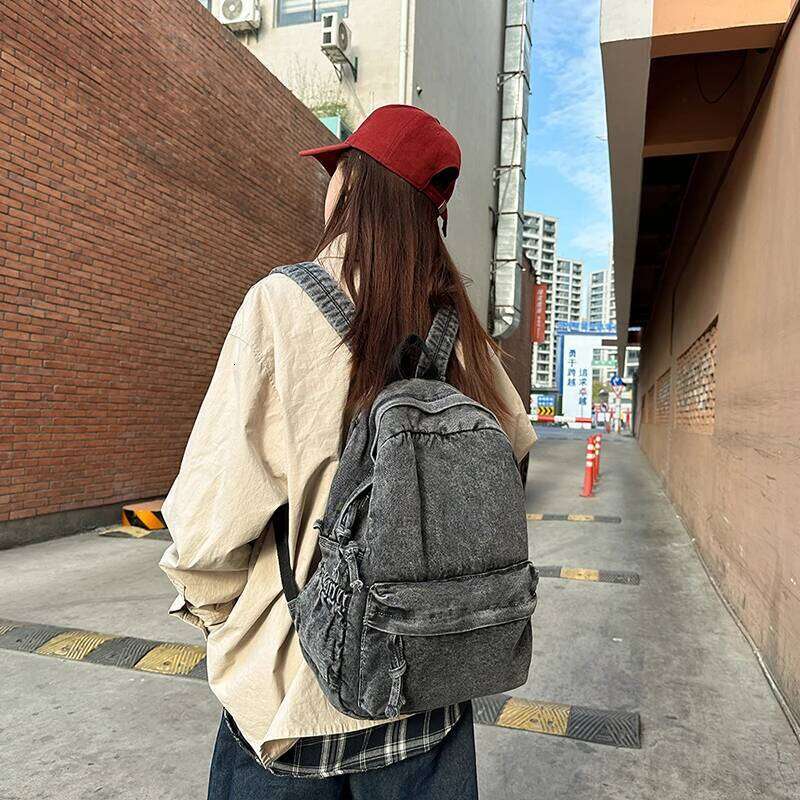 New Fashion Backpack High Quality Large Capacity Women's Shoulder Girls bags Simple Style Handbag For Women Z260204