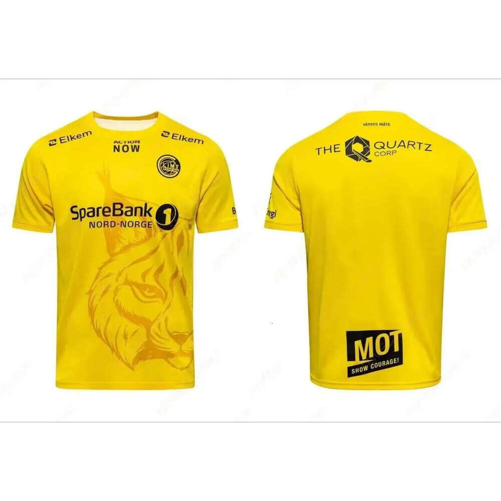 Men's T Shirts 25/26 Norwegian Bodo Glimt Home T-Shirt For Men And Women Away Neutral Sports Training Jacket 268