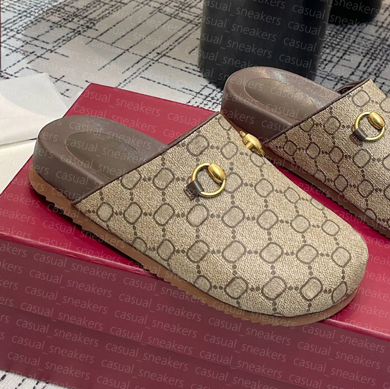 Designer Clog Sandal Suede Shearling Mules Platform Slipper Flat Wool Clogs Slides House Winter Men Women Size 35-45