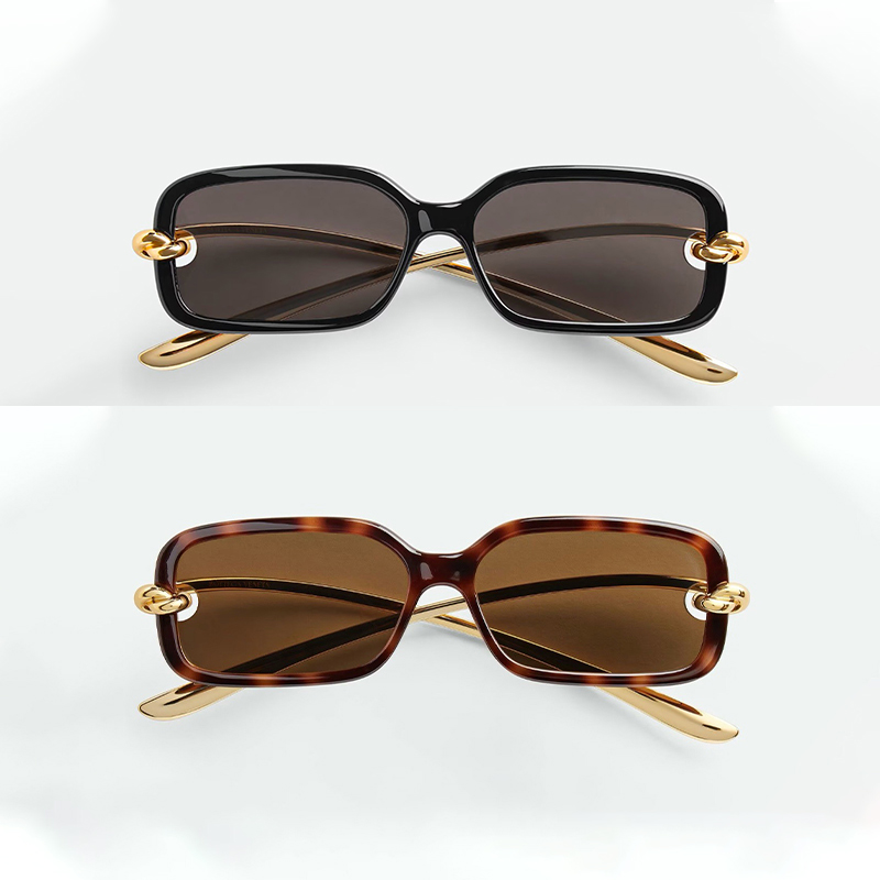 Sunglasses men designer fashionable electroplated metal temple 1439S luxury glasses outdoor sports protection style square sunglasses for women