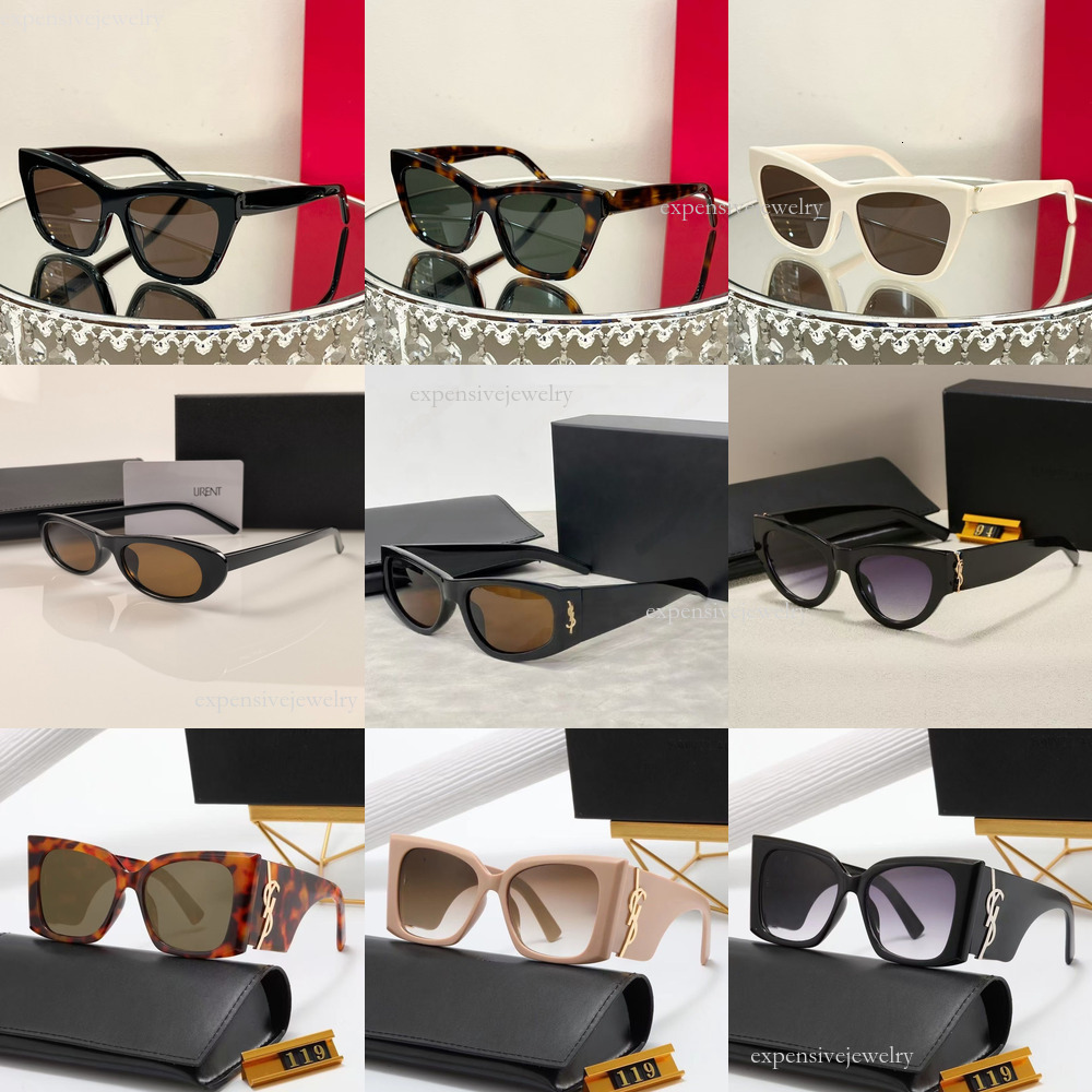 Sl Sunglasses Designer Yslsunglas Quay Women Mirror Pilot For Fashion Driving Travel Eyewear Yslglass Gradient Female Glasses Luxury Sunglasses Fe6