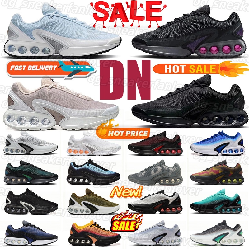 Designer dn running shoes dn8 White Metallic Silver Royal Blue Mint Particle Grey mens trainer sneakers 40-45