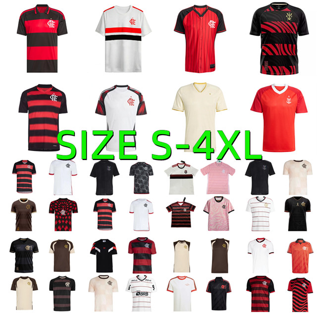 XXXL 4XL 2026 2027 Flamengo Soccer Jerseys 20 21 22 23 24 25 26 27 L.PAQUETA DE ARRASCAETA PLATA L.ARAUJO PEDRO B.HENRIQUE SAUL WALLACE YAN PEDRO Football Shirts Uniforms
