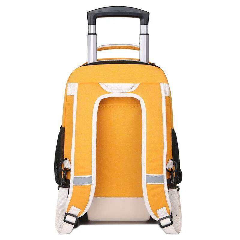 Fashion Backpack With Wheels Travel Large Capacity Trolley Bags Rolling Luggage Business Laptop School bag Z260204