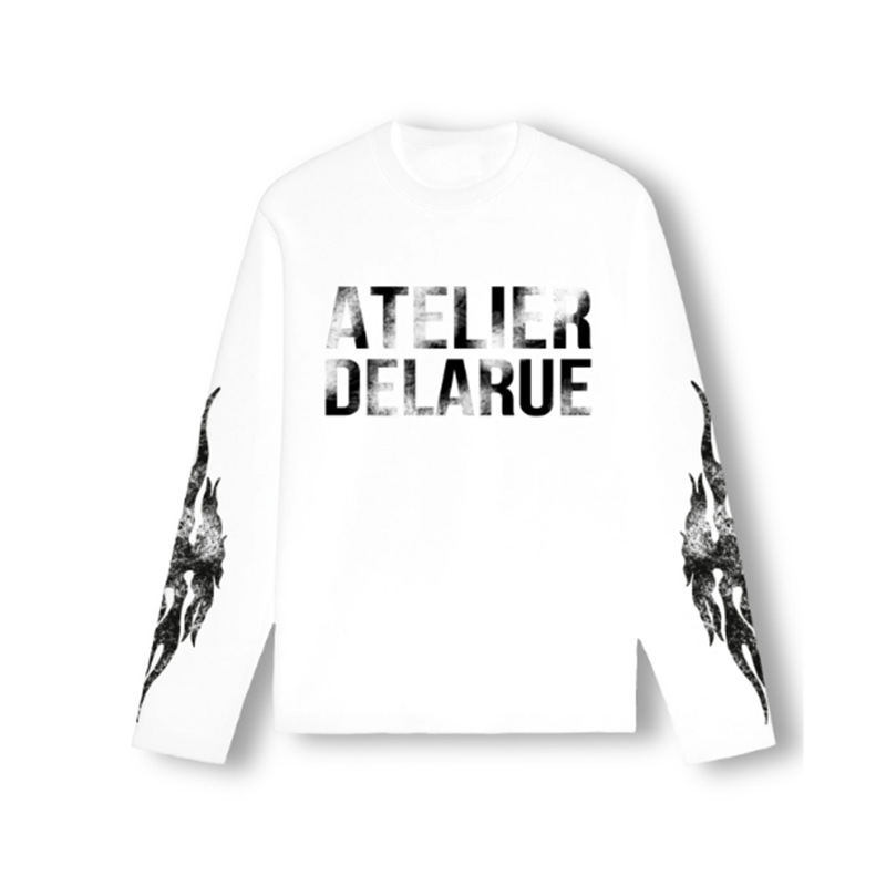 T Shirts Fashion Casual Y2K Harajuku Retro Niche Long Sleeve Print Letter Streetwear Hip hop Unisex Oversized Clothes Men's Clothing Free Shippin - view 7