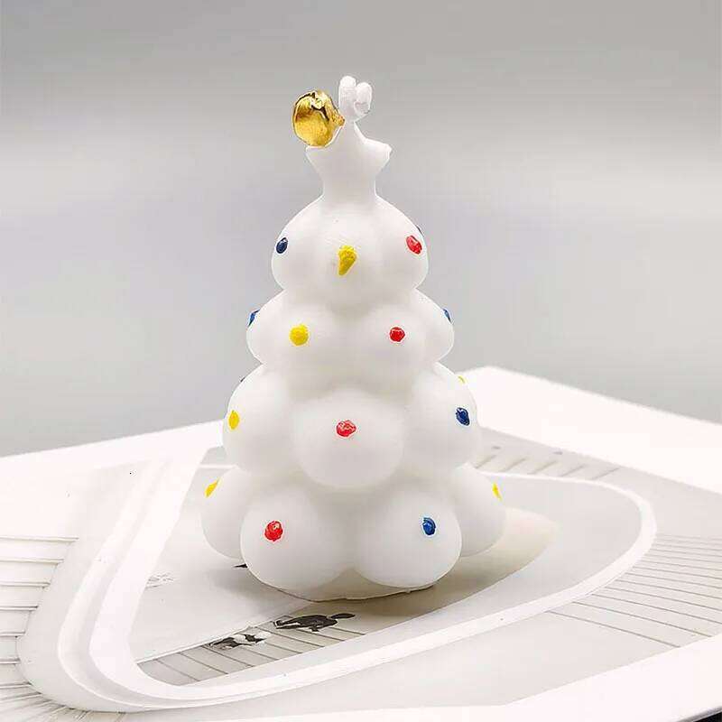 Tree Aromatherapy Atmosphere Sense Wedding Souvenir Gift Handmade Fragrance Christmas Decoration Styling Candle S260204