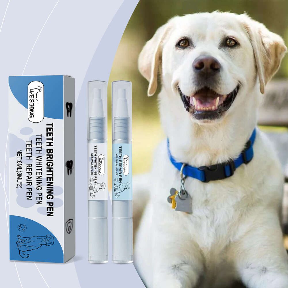 Yegbong Whitening Pen Set Pet Cleaning Tartar Stain Removal Teeth Repair S260203