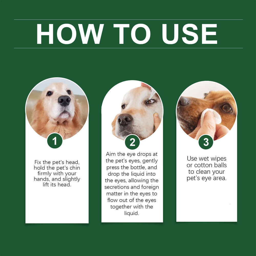 Yegbong Dog Tear Stain Pet Drops Cat Eye Cleaning Supplies S260203