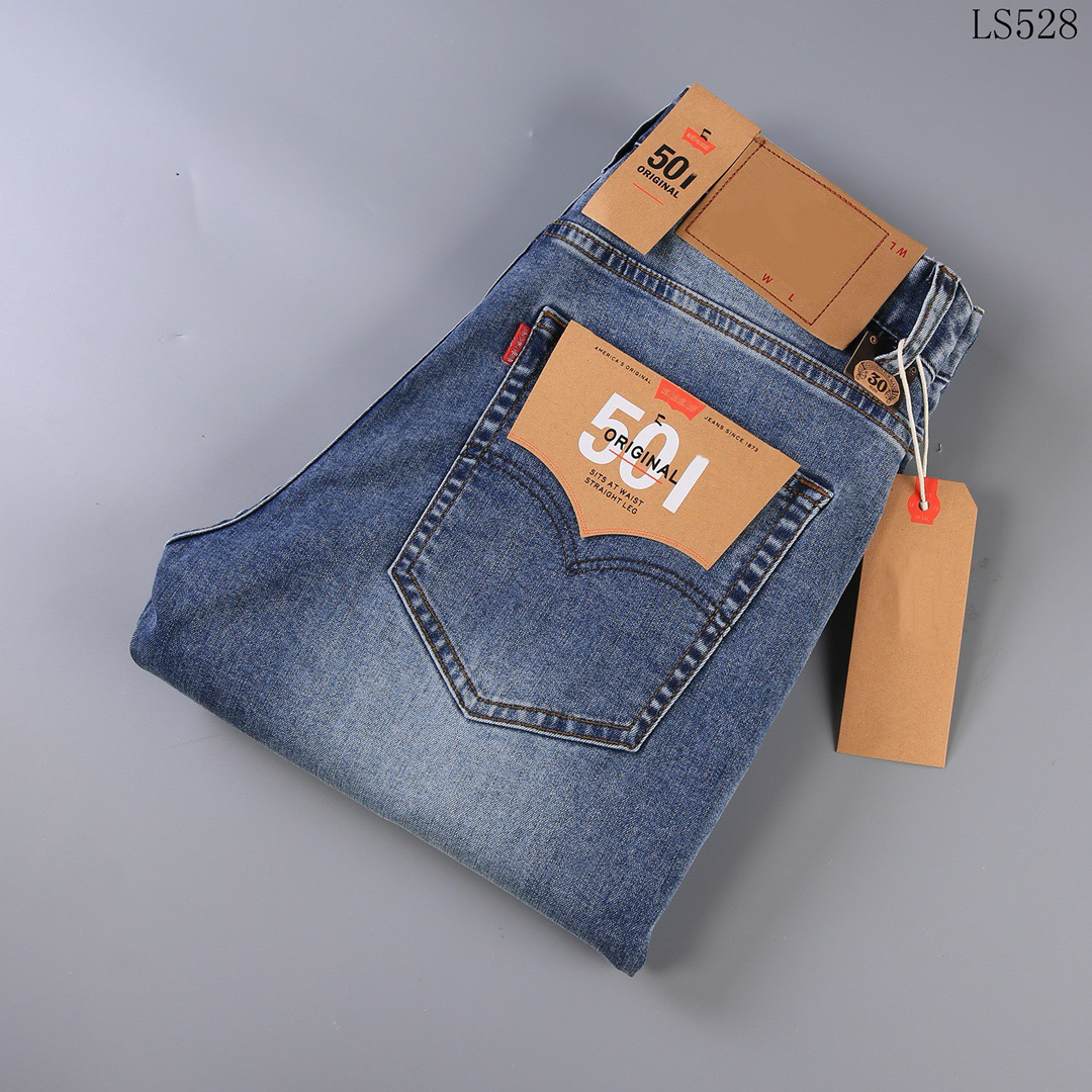jeans for mens Elegant Casual Mens' Custom Fit Jeans with a Touch of Vintage Design | Available from Size 30 up to 40