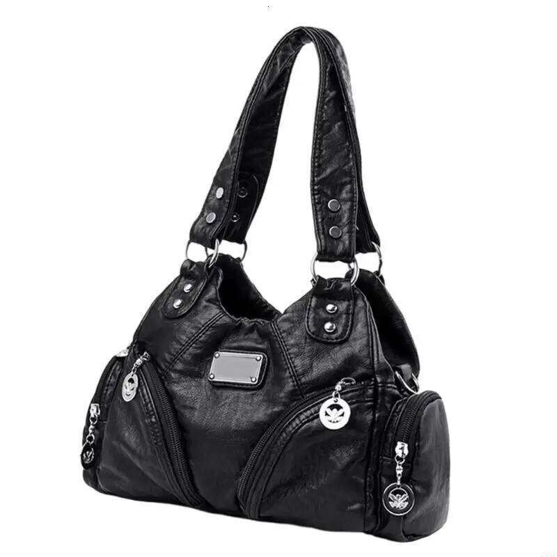 28GD Women Fashion Handbag Simple Shoulder Top Handle Retro Crossbody Bag for Work Commuting C260204