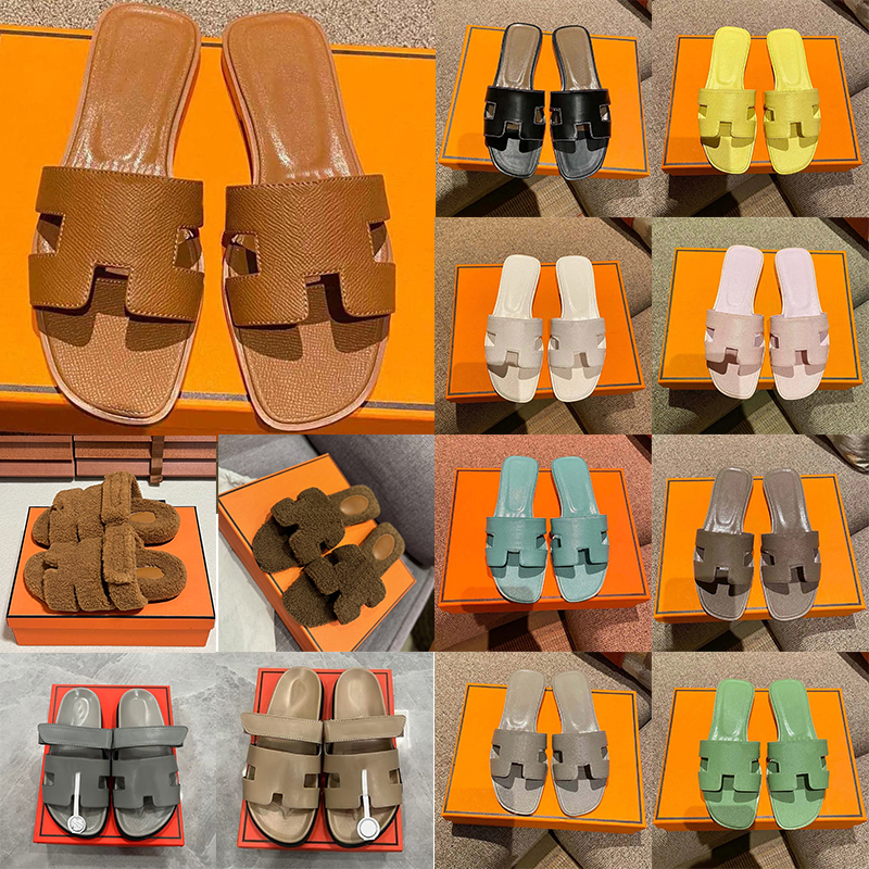 free shipping with box dustbag designer slippers women platform furry warm sandals flat slides sliders khaki womens ladies girls shoes outdoor indoor beach