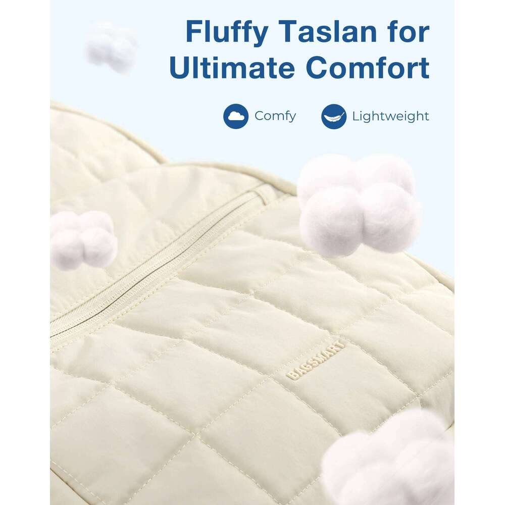 BAGSMART Women's Large Capacity Travel Simple Female Bags School College Laptop Backpack for Girls Z260204