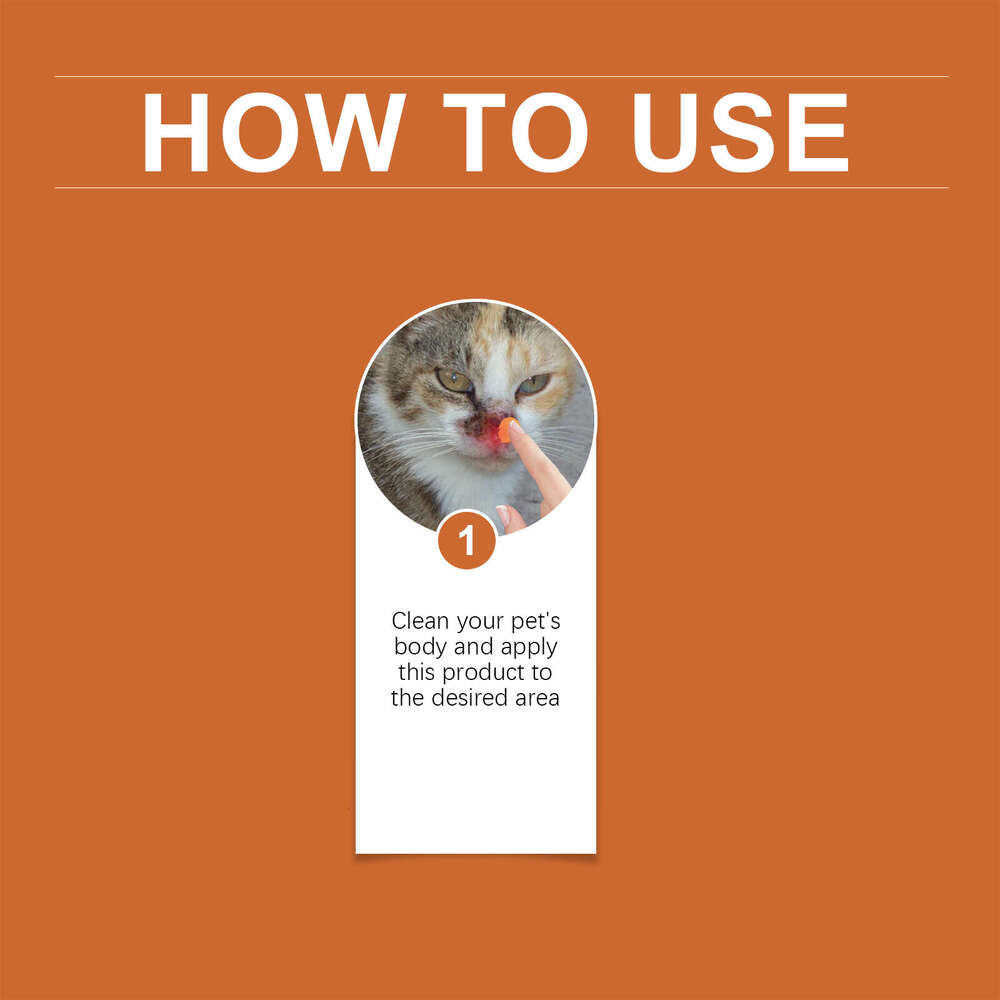 Yegbong Pet Anti-Itch Cream Gentle Itch Relief Discomfort Care for Pet's Healthy Skin S260203