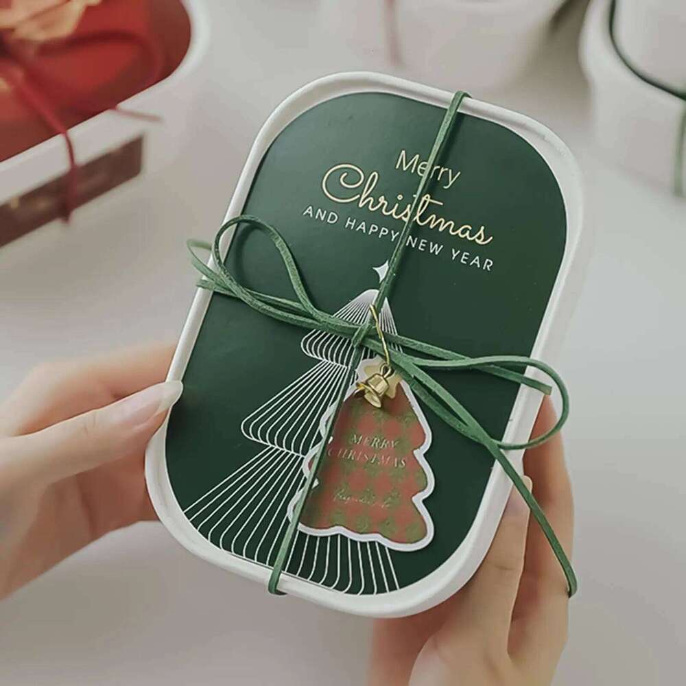 Scented Lightweight Craft Aromatherapy Set Christmas Tree Candle Decor for Mother Family Birthday Fall Home Autumn S260204