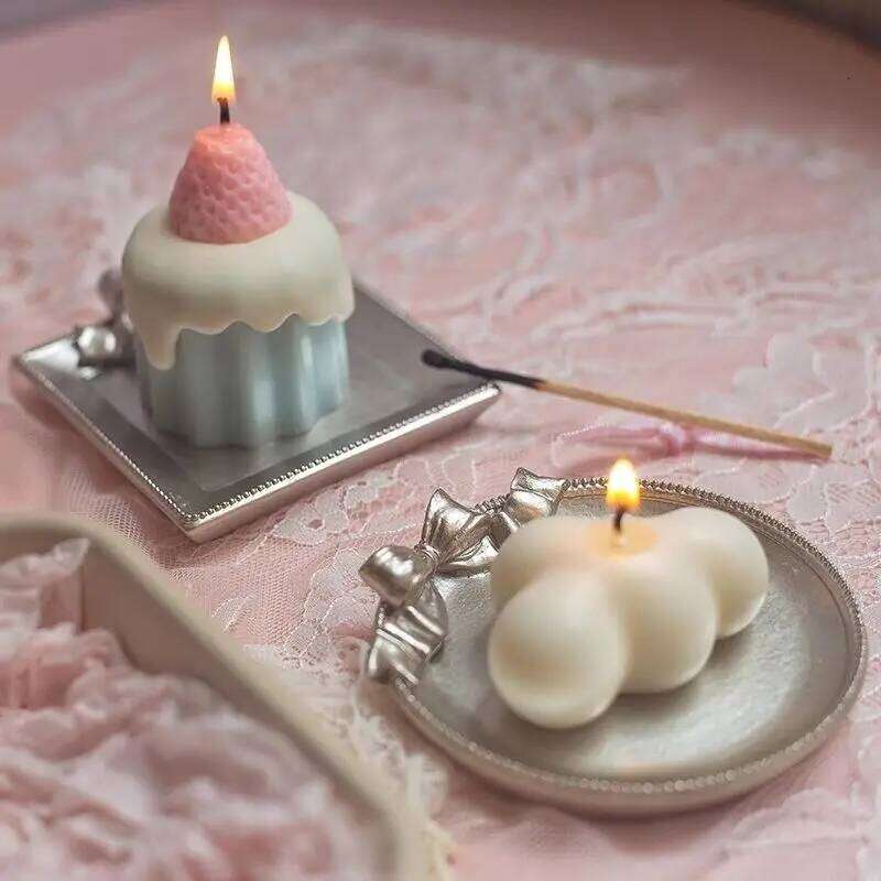 Cloud Cake Aromatherapy Candle Box Birthday Gift for Girls' Best Friend High Level Fragrant Candles Lovely Valentine's Day S260204