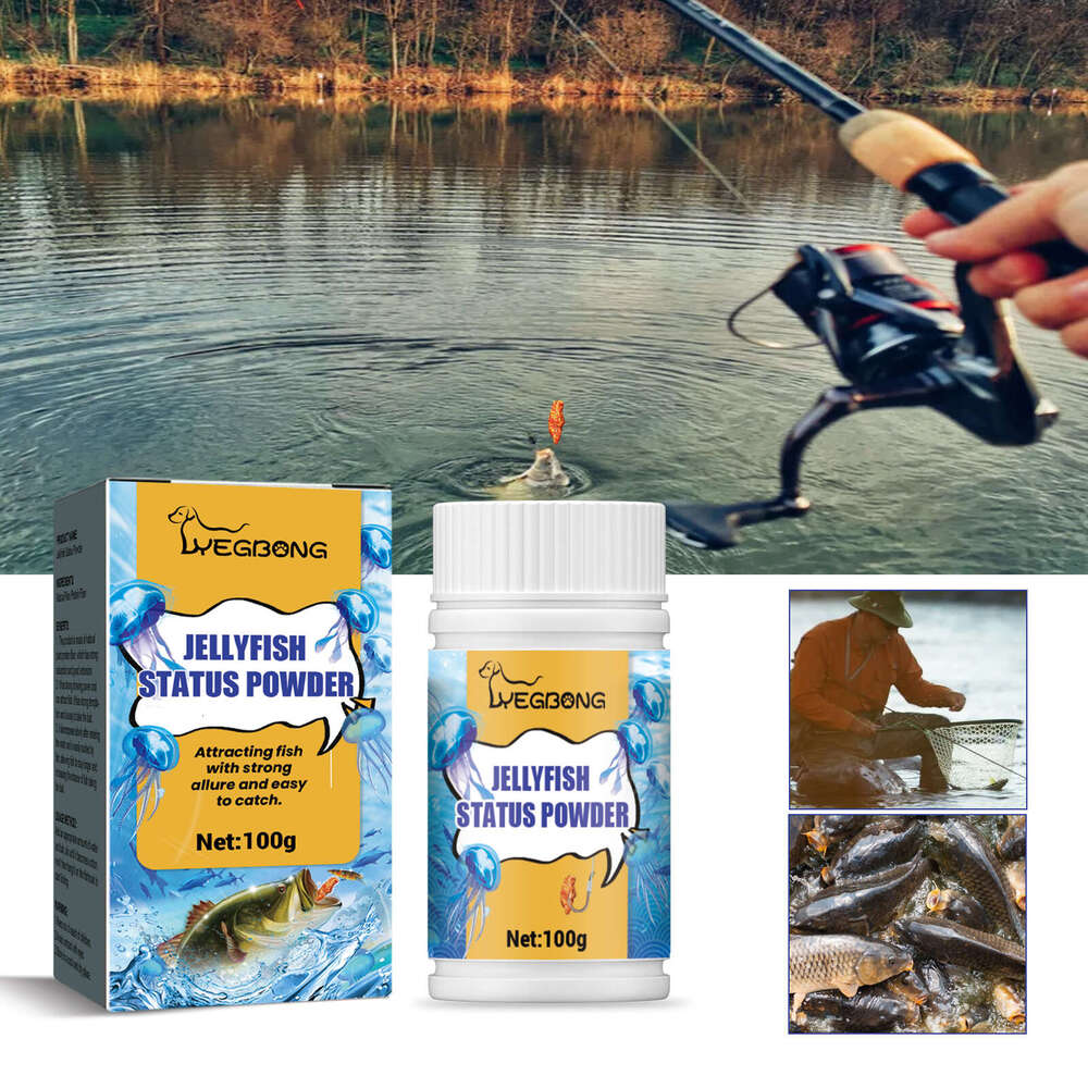 Yegbong Fish Attractant Wild Fishing Bait Agent for Crucian Carp and Tilapia S260203