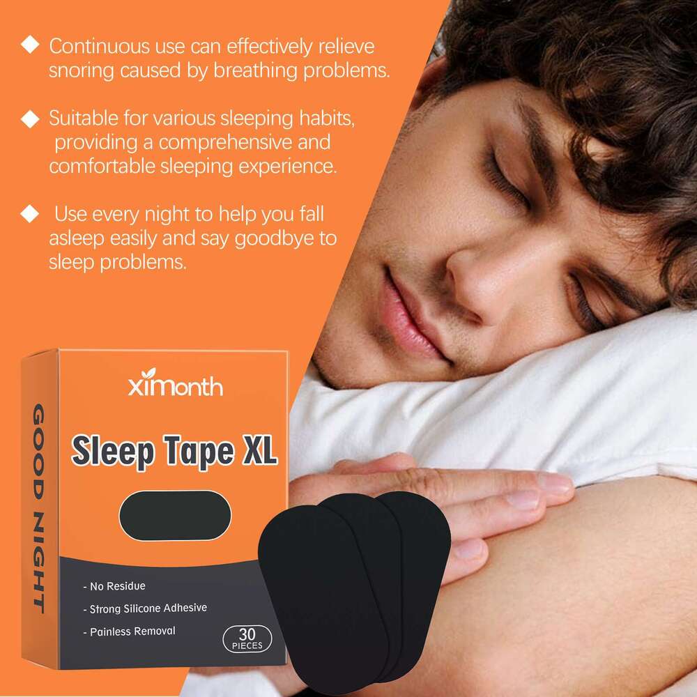 Ximonth Gentle Formula for Quiet Nighttime Anti-Snoring Sleep Care Patch S260203