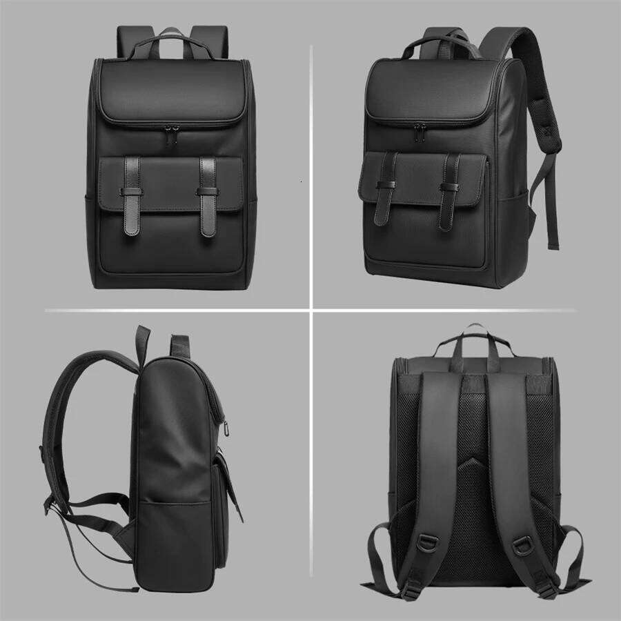 Urban Waterproof Oxford Backpacks 15.6 inch Laptop Backpack for School Business Computer Multifunction Rucksack Z260204