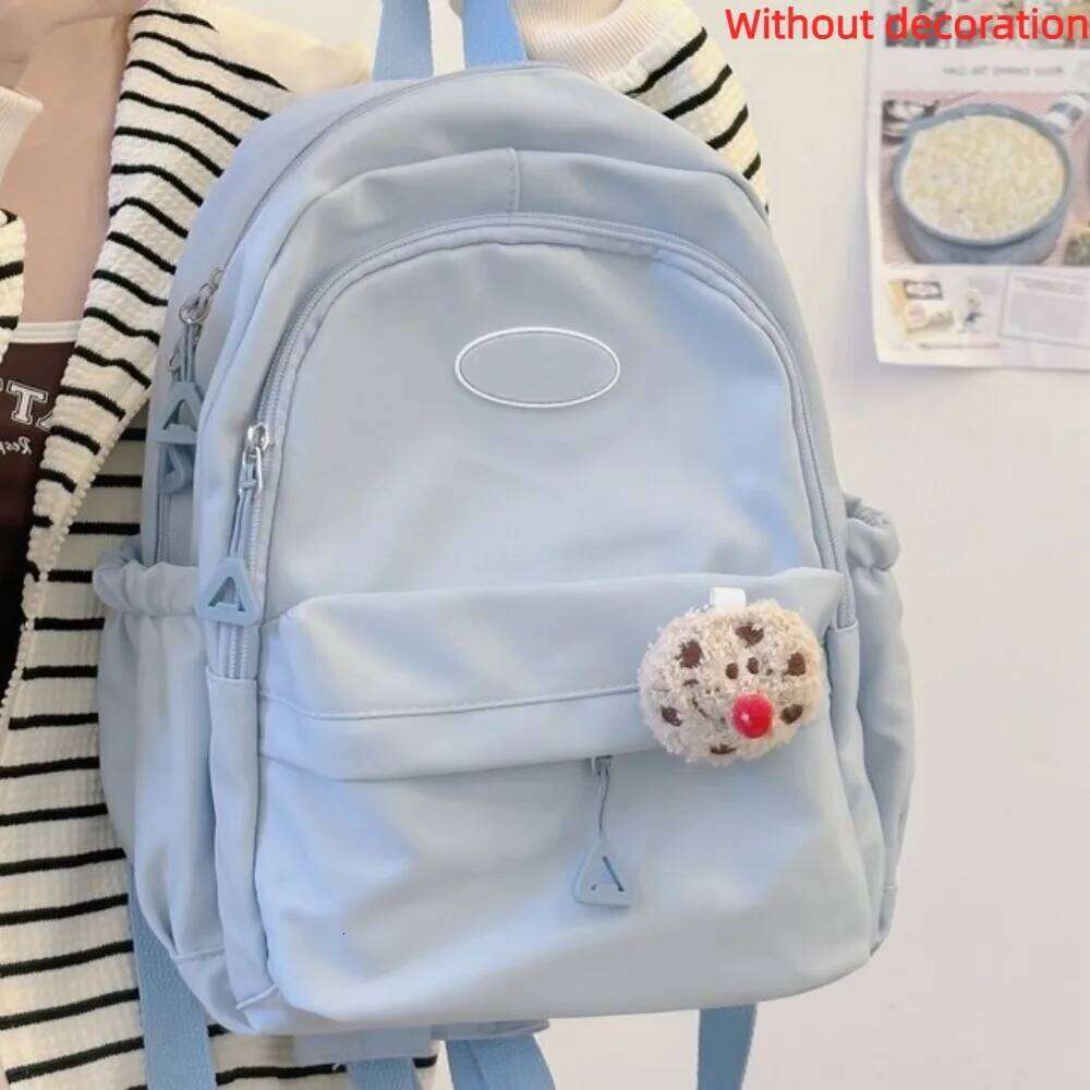 Korean Student School Bags For Teenage Girls Cute Women's Backpack Brand Book Pack Nylon Rucksack Z260204