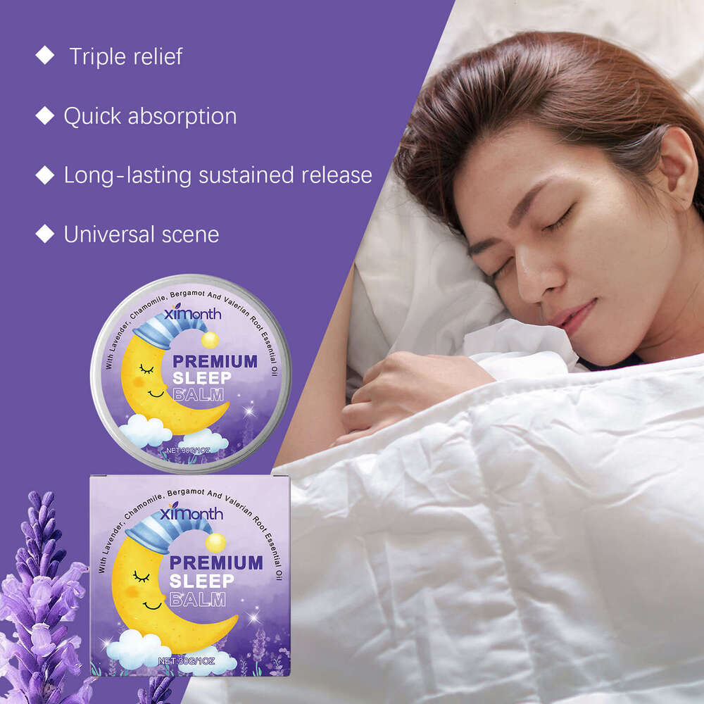 Ximonth Good Night Balm Gentle Formula for Comfortable Nighttime Sleep Moisturizing Body Skin Care S260203