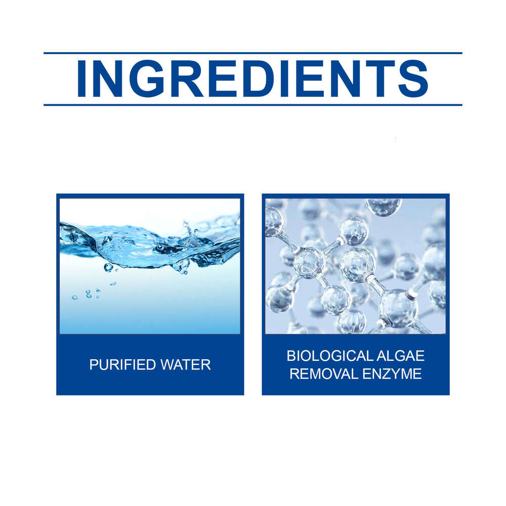 Yegbong Water Clarifier Cleans Fish Tank Stains and Sludge, Controls Algae Growth S260203