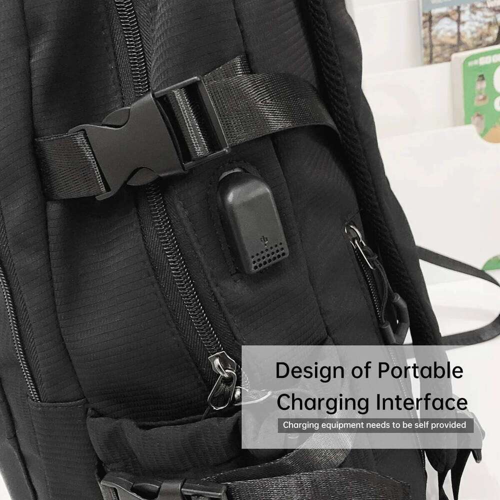 Schoolbag Unisex New Japanese Simple Junior High School Student Large-Capacity Backpack Z260204