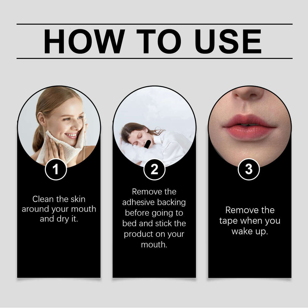 Ximonth Night Sleep Comfort Breathable Adult Anti-Snoring Care Patch S260203