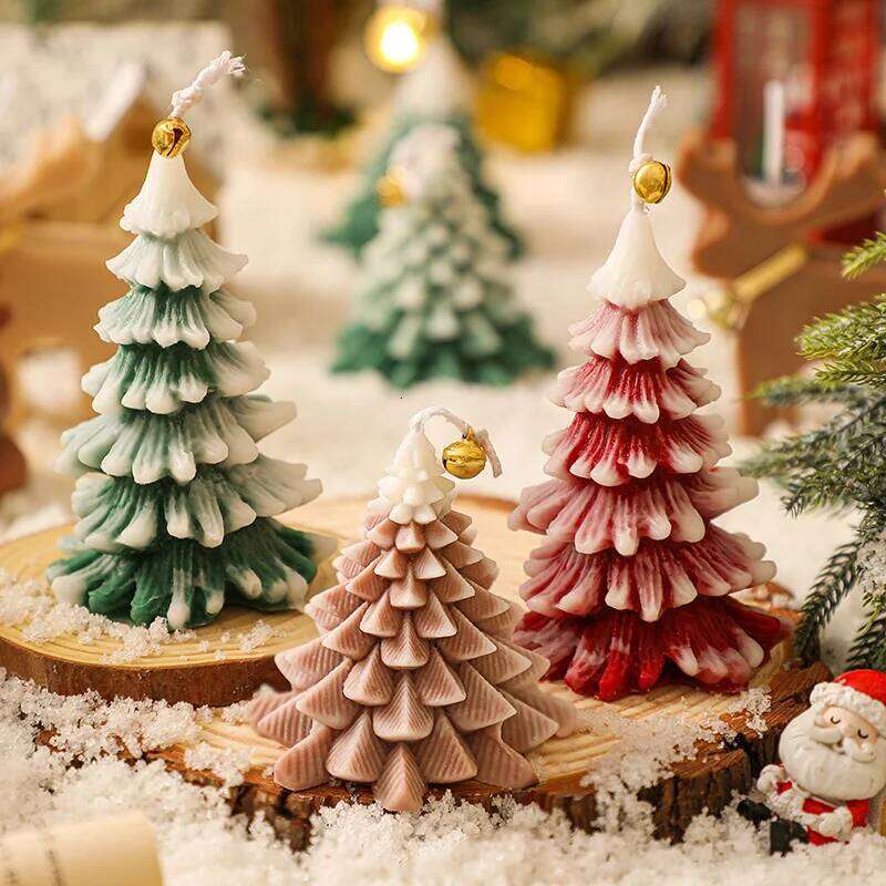 Ornaments Niche Birthday Gifts Souvenirs Christmas Trees Aromatherapy Candles Scented New Year S260204