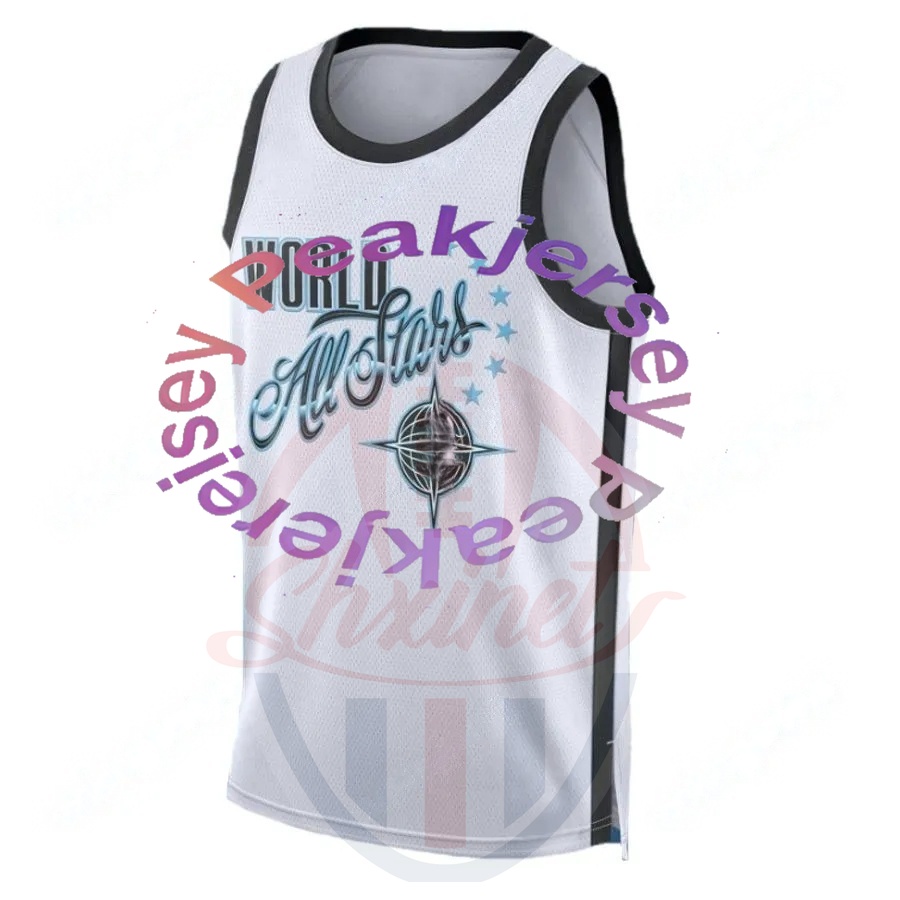 Personalized Custom 2026 ALL-STAR GAME Basketball Jersey Doncic LeBron James Jalen Brunson Stephen Curry Jaylen Brown Tyrese Maxey Jalen Johnson Antho