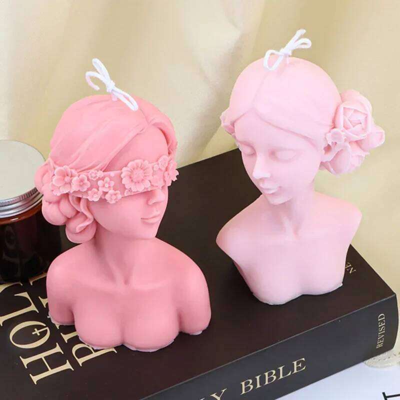 Beauty Girl Aromatic Scented Candles Dinner Wedding Guest Birthday Party Gift Souvenirs Bedroom Home Doceration S260204