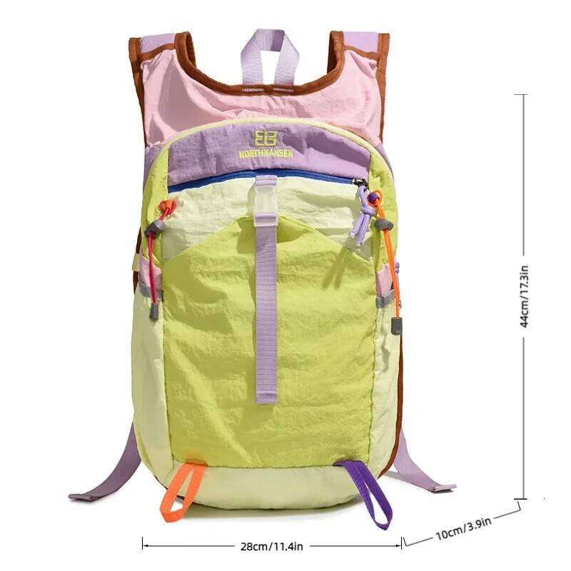 Fashionable Casual Backpack, Dopamine Contrasting Color, Suitable for Commuting Travel Backpacks, Student Backpacks Z260204
