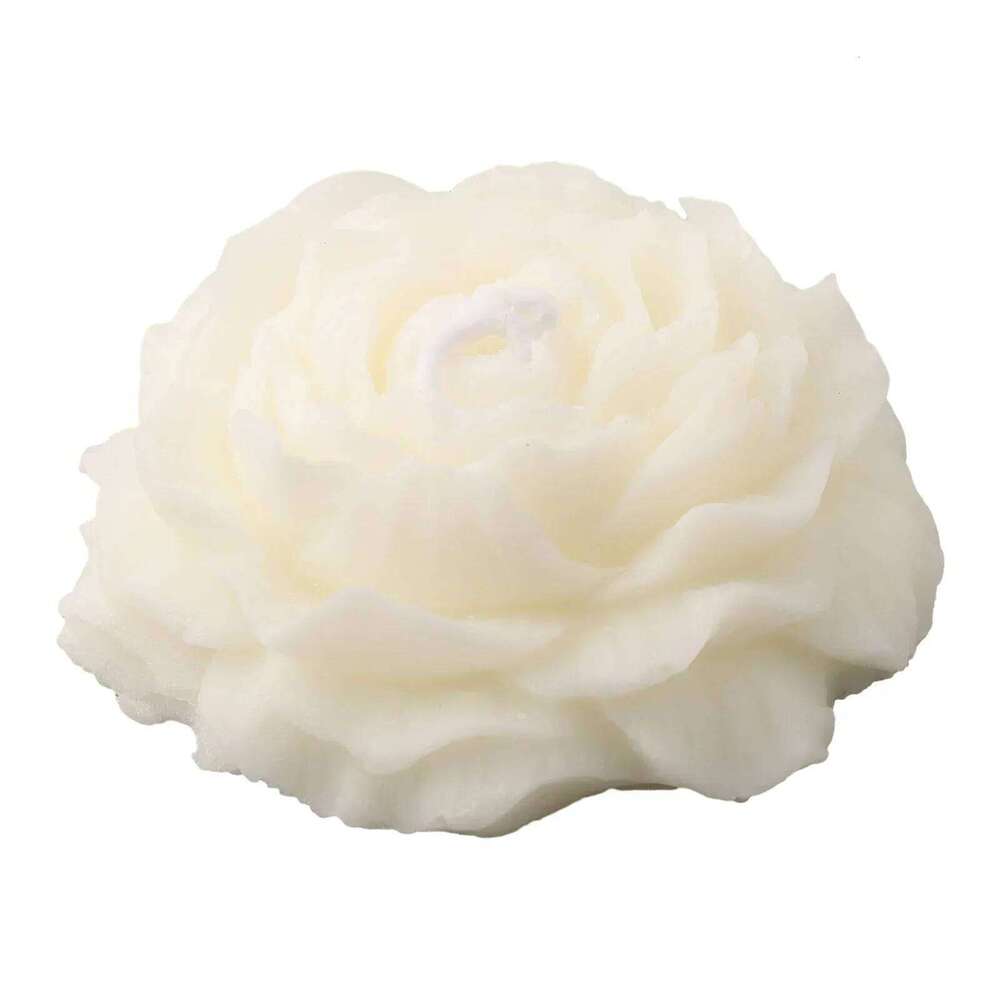 Purely Peony Shaped Candle DIY Handmade Creative Flower For Party Gifts Wedding Home Banquet Decoration S260204