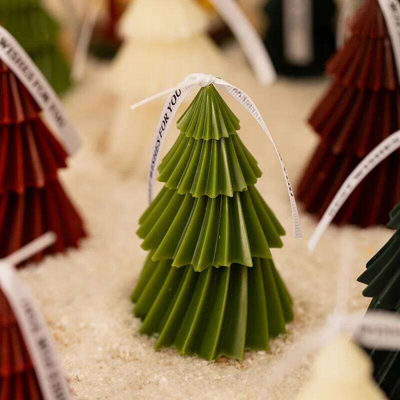 1PCS Aromatherapy Christmas Theme Family Ornaments Decorative Scented Candle for Home Decoration S260204