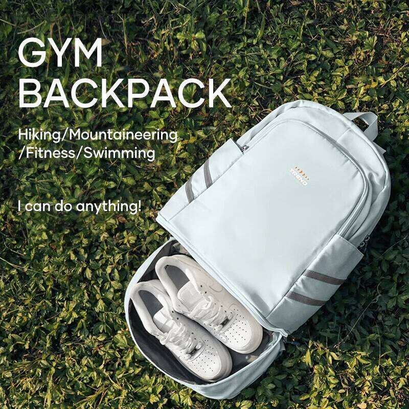 for Women with Shoes Compartment & Wet Pocket Lightweight Large Travel Waterproof Sports Backpack Gym Bag Z260202