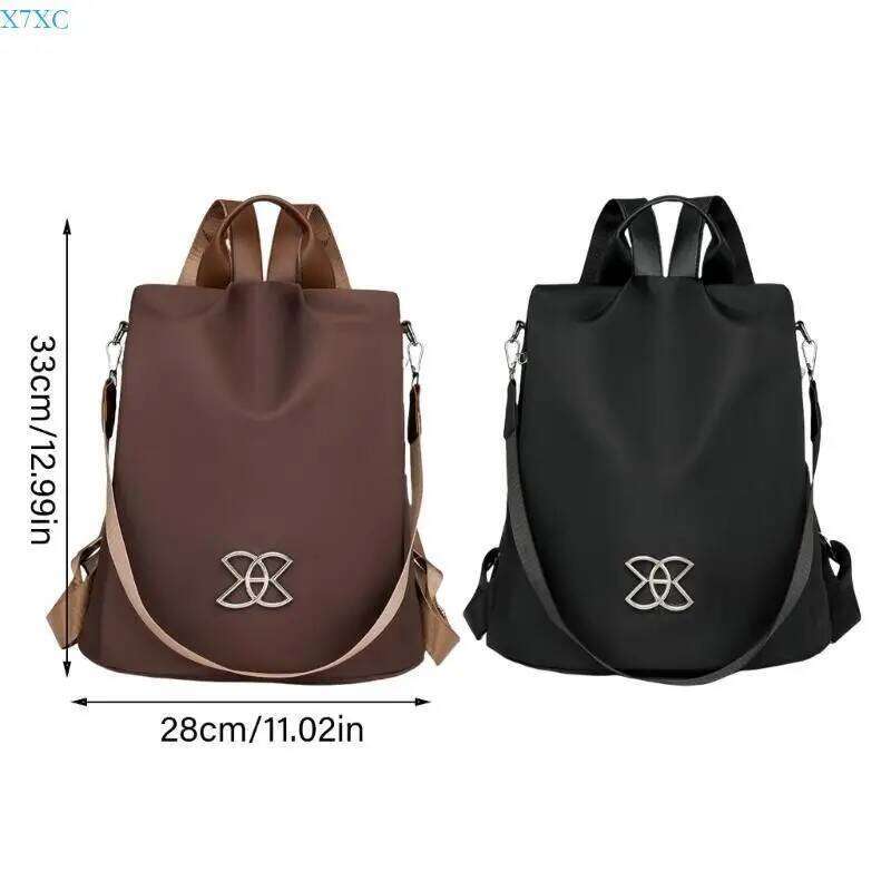 X7XC Convenient Women's Backpack Shoulder Bag Practical Travel Daypacks Large Capacity Rucksack Suitable for Various Occasion Z260204