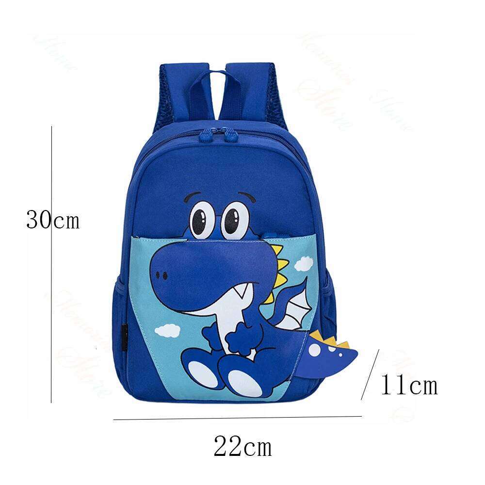 2023 New Kindergarten Personalized Name Cartoon Dinosaur Cute Backpack Customized Children's Day Gift Bags Z260204
