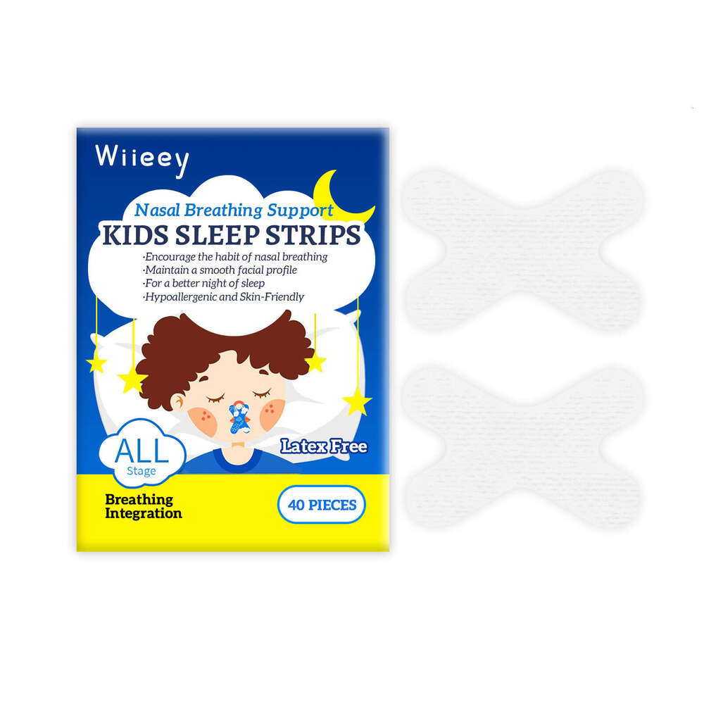 Wiieey Children's Nighttime Comfortable and Quiet Anti-Mouth Opening Snoring Sleep Anti-Snoring Patch S260203