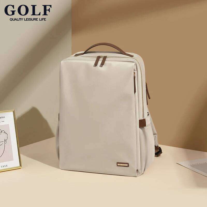 GOLF Women for 15.6 Inches Laptop Waterproof Elegant Ladies Office Business Backpack Nylon Travel High Quality Z260202