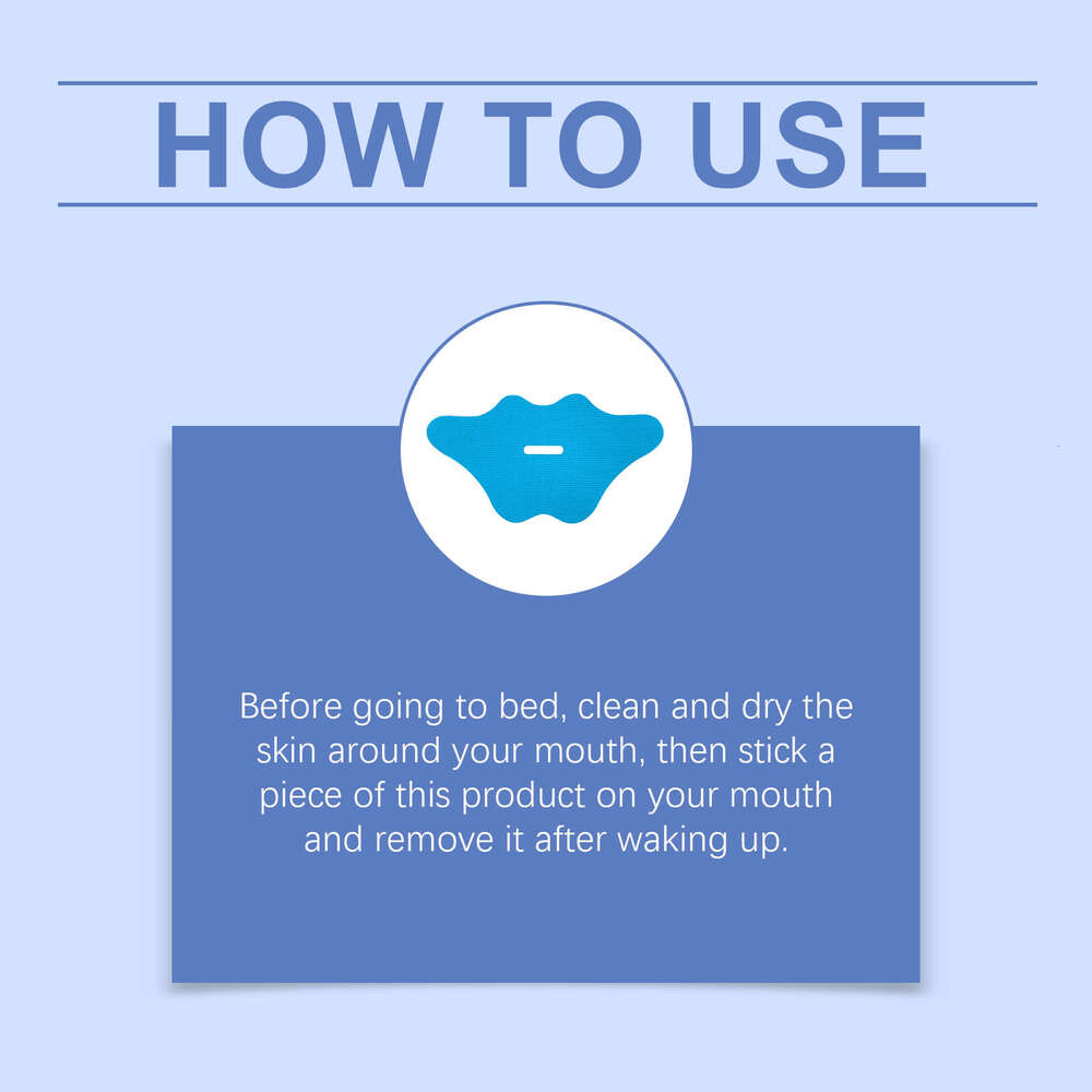 Ximonth Snoring Dry Gentle Nighttime Comfort Sleep Care Closed Mouth Lip Patch S260203