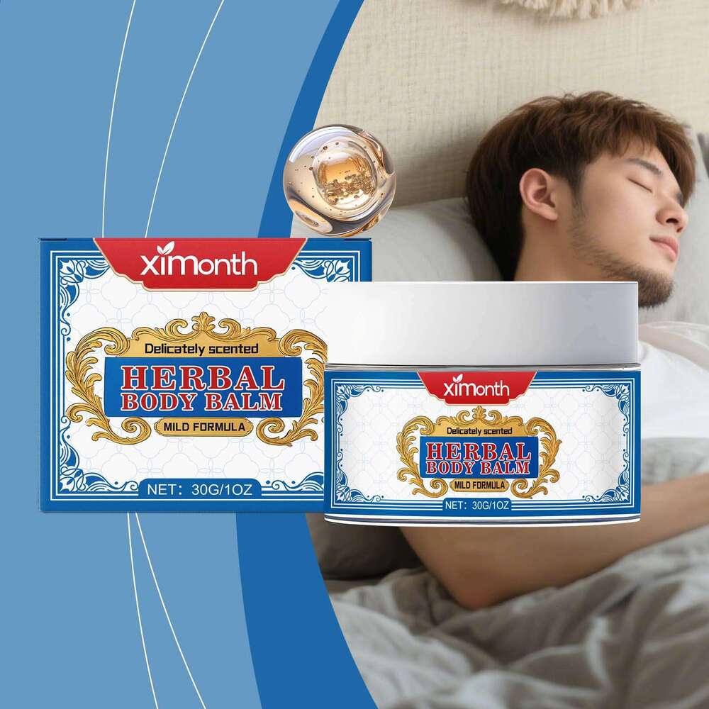 Ximonth Herbal Cream Bedtime Relaxation Plant Essence Fragrance Daily Care Nighttime Comfort Sleep S260203