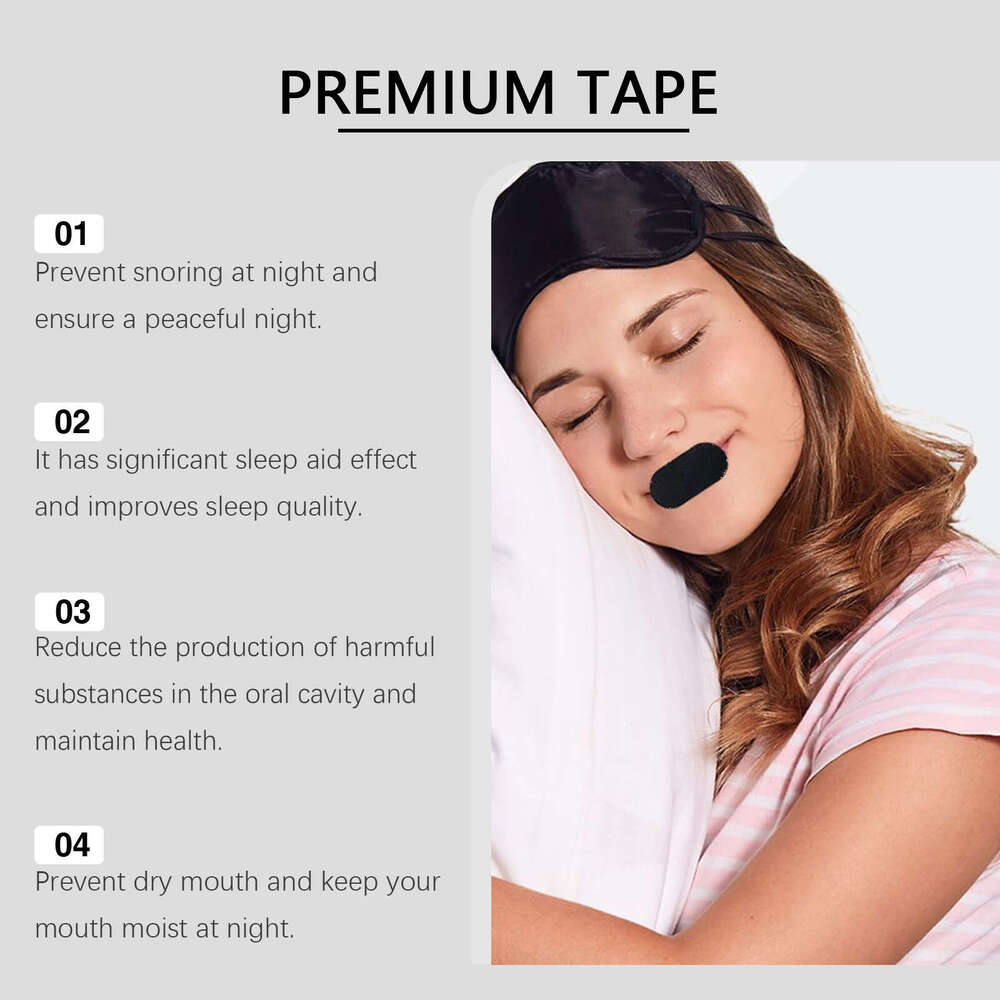 Ximonth Gentle for Nighttime Body Comfort Care Breathable Sleep Mouth Closure Patch S260203
