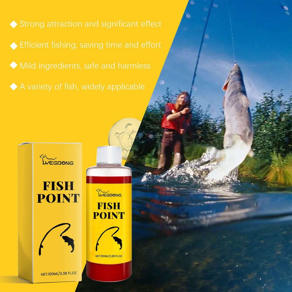 Yegbong Red Worm Bait Feed Nutrient Wild Fishing Attractant Fish Lure Agent S260203